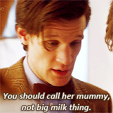 sorcery-inthetardis:  doctorgrangerr:  fireiiceandrage:  riddlemeasecret:  The Doctor speaking everything  except his mind   GET OUT  THIS IS WHY WE CAN’T HAVE NICE THINGS 