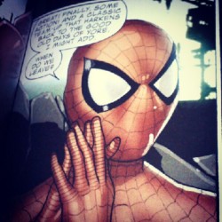 I identify with Peter Parker. (Taken with