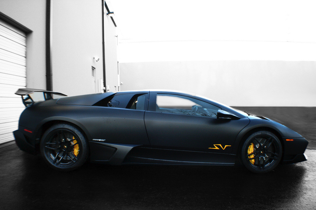 fullthrottleauto:  Matte Black Menace (by a7xbass94) 