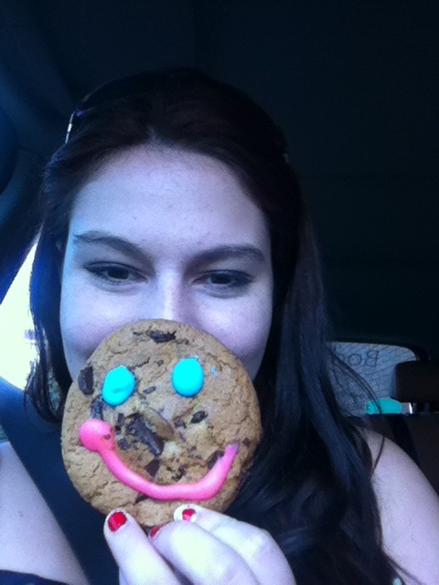 Day 24
:)
Tim Hortons has started their fundraiser again!!!! I absolutely love these cookies something about them make me smile!!!!!!!