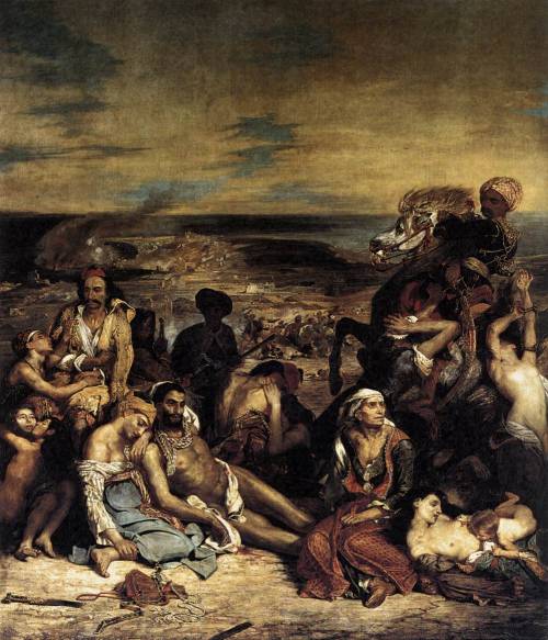 Delacroix | Massacre at Chios | 1824