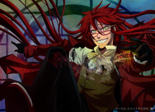 fu11metal:  Grell by *kuro-mai