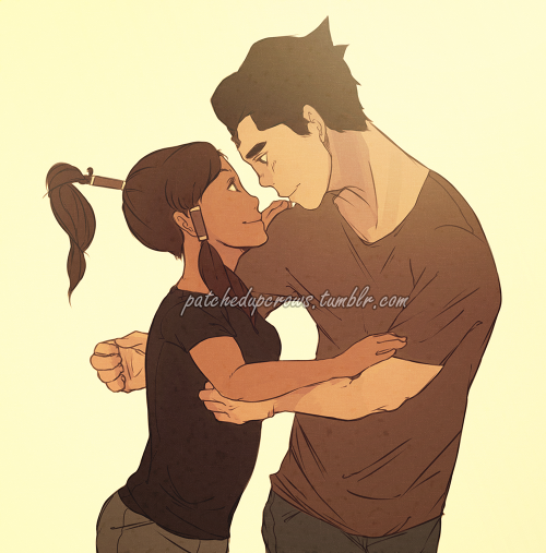 korrashorts:kokoro-beat:patchedupcrows:I haven’t drawn them in a while I’m so fond of Bolin so he’s 