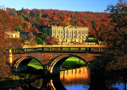 pemberley-state-of-mind:In “Pride and Prejudice”, Chatsworth was used as Pemberley, the residence of