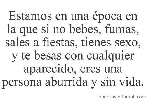 sinosabesamarnoiluciones:  que cierta esa wea..asi es la sociedad