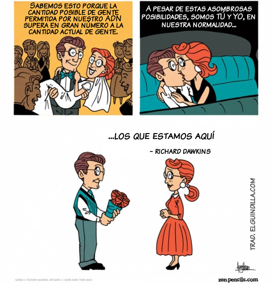 elguindilla:  Somos afortunados, vamos a morir.  Richard Dawkins escribió estas