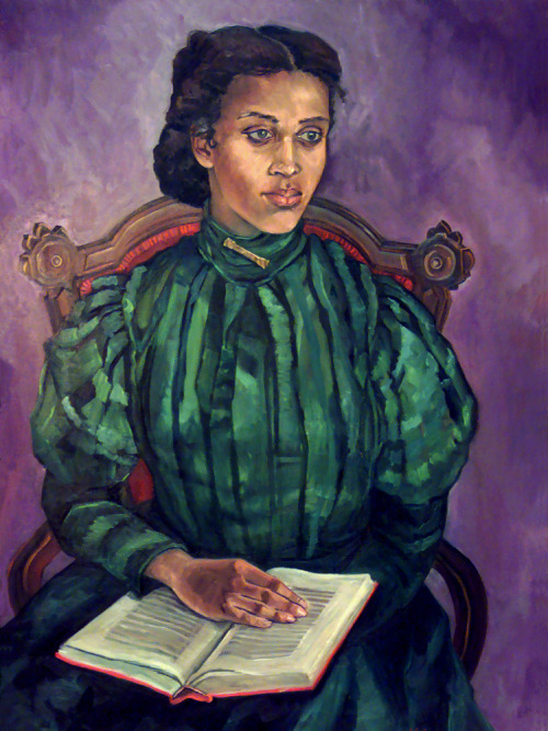 Portrait of Sarah Loguen Fraser, M.D. painted by Susan Keeter, 2000. On display in the Health Sciences Library of Upstate Medical University, Syracuse, NY.
Sarah was born to a former slave turned conductor of the Underground Railroad in 1855. Sarah...