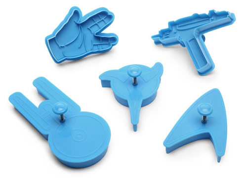 maelg0n:Star Trek cookie cuttersvia thinkgeek.com