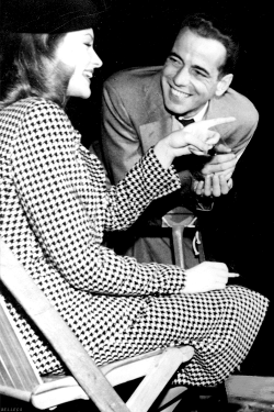 bellecs:  Bogie and Bacall behind the scenes