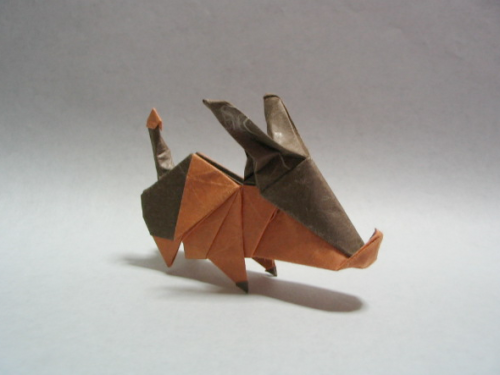 saveroomminibar:  “Pokegami” by Calico’s Origami Aquarium.  sick