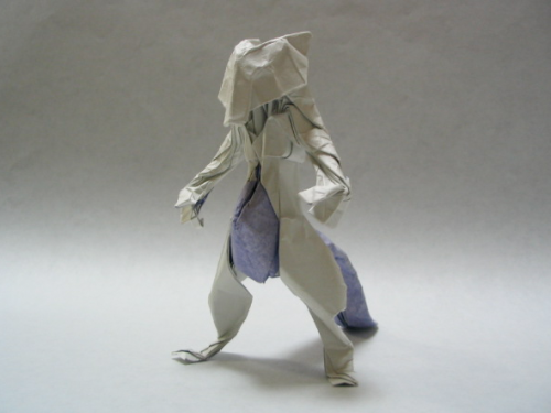 saveroomminibar:  “Pokegami” by Calico’s Origami Aquarium.  sick