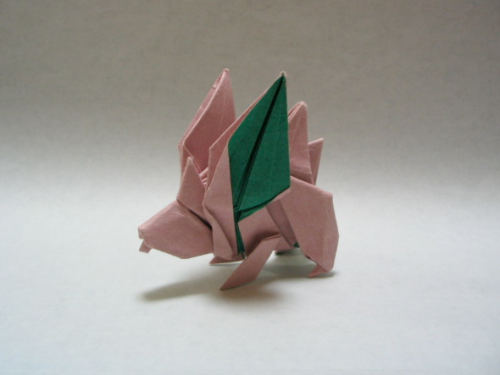 saveroomminibar:  “Pokegami” by Calico’s Origami Aquarium.  sick
