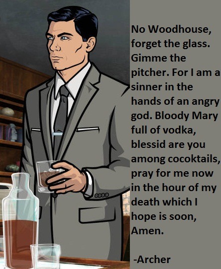 octopieces:madamelyons:I made this real quick today because people need more Archer in their lives. 