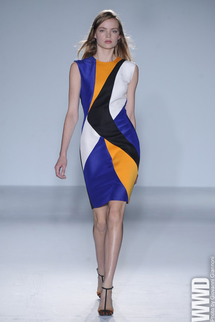 womensweardaily:  Roksanda Ilincic RTW Spring 2013 The contrasting aesthetic languages