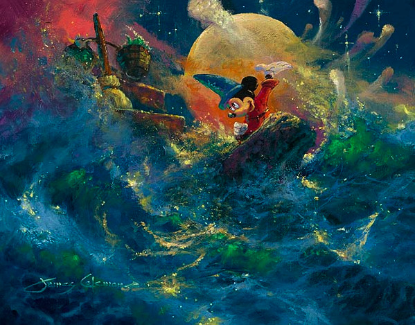 Disney Art by James Coleman