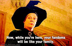 britneythewriter:   Professor McGonagall welcomes new students to Hogwarts Tumblr.