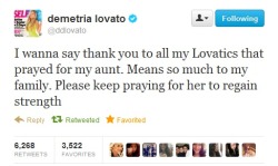  .x Lovatics are always with you and for