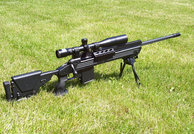 militaryandweapons:  2011 Savage model 10 BA — at the rifle range by secretazure