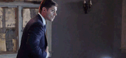 aymbereyes:   every-fandom-of-the-rainbow:     Supernatural 7x12 “Time After Time After Time” Deleted Scene   WHY WOULD YOU EVER DELETE JENSEN IN A WAISTCOAT  NEVER   Holy fuck  