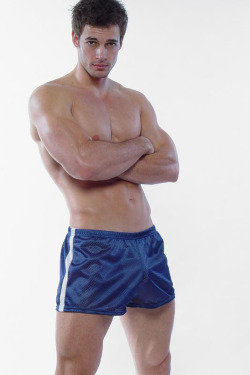 50. nylonshortslover:    Pretty Boy and HOT Shorts!   