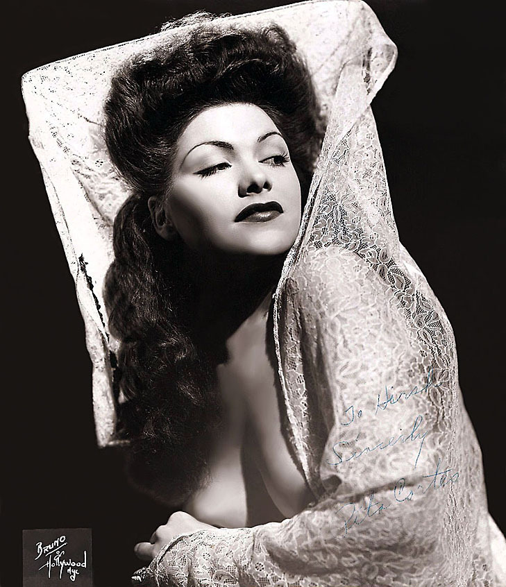 Rita Cortes Signed vintage 50’s-era promo photo..