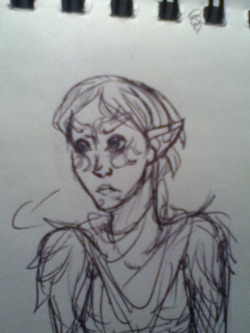 Practicing drawing merrill  We got an angry