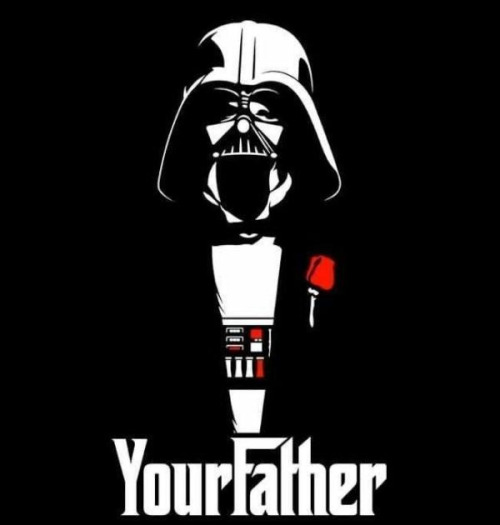 Darth Vader is the best dad ever. Luke doesn’t know what he missed. Dork.