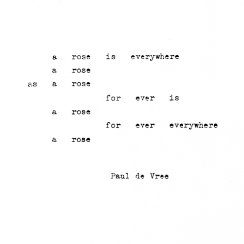 Sex visual-poetry:  by paul de vree  pictures
