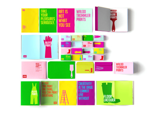 Reynolds & ReynerPop visual identity for a small Finnish paints company planning to enter the US