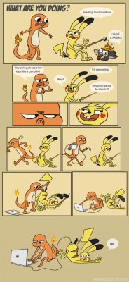 dorkly:  Pokemon Uses It’s super effective! (for up to 8 hours) [via]  HA!