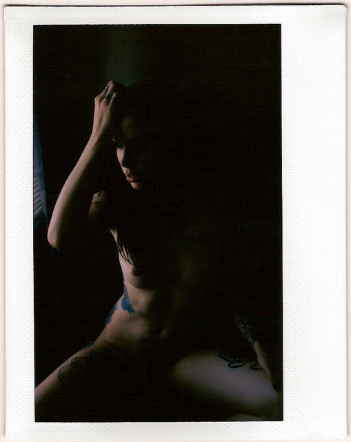 Krysta Kaos shot by Timothy Patrick Fuji Instax 210