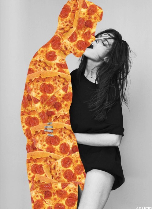 kreayshawn:  my god is pizza 