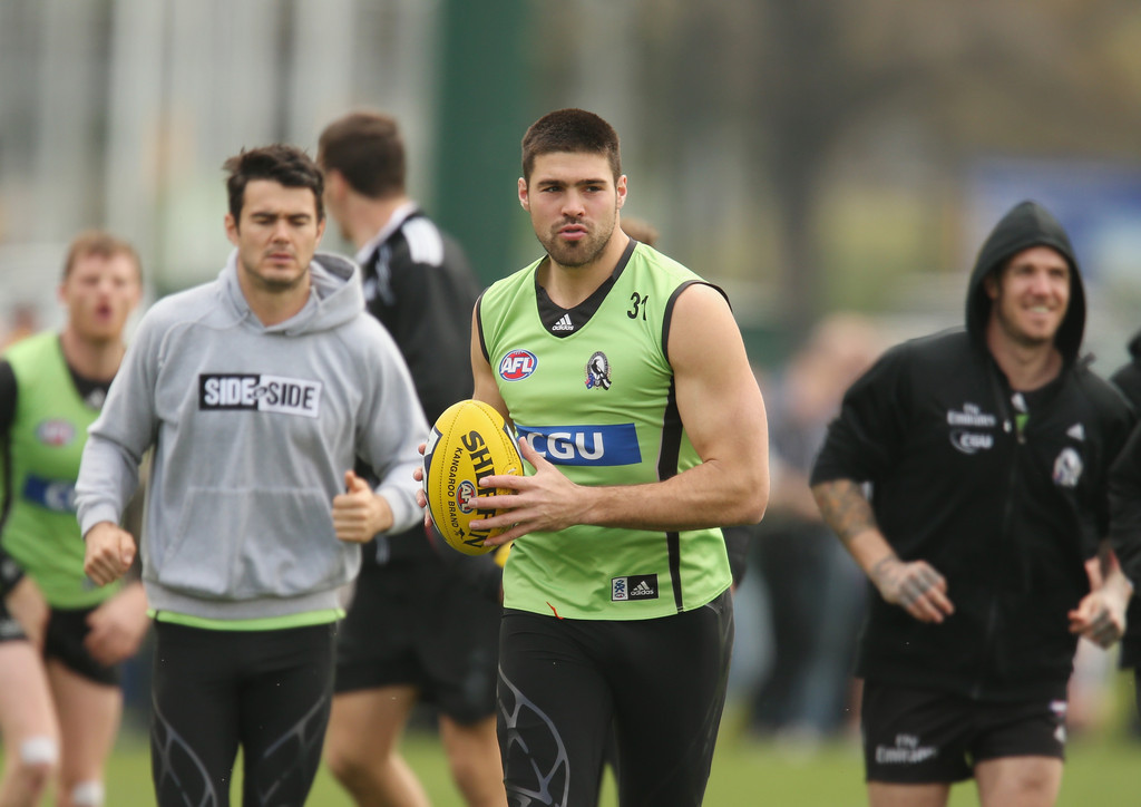  Strutting Magpies! Collingwood is looking good! Feeling Good, Too, Baby! 