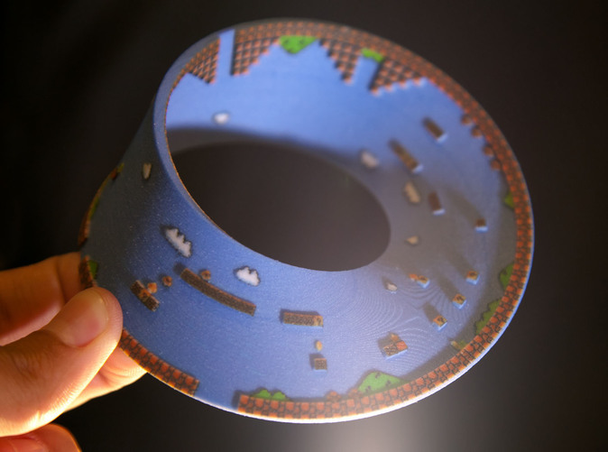 it8bit:  Super Mario Mobius Strip Created by Joaquin Baldwin Mind-bending reality-distortion