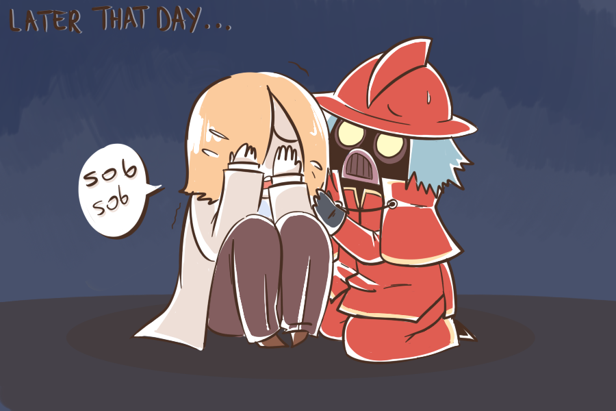 SERVES YOU RIGHT.