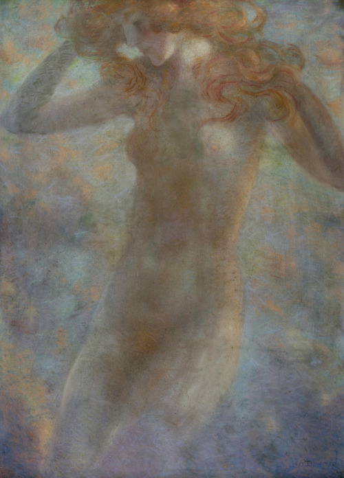 The nymph, Lucien Levy-Dhurmer 