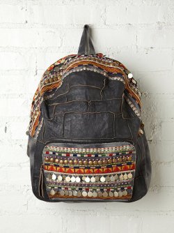  Tribal leather bagpack ~ Free People wannahave