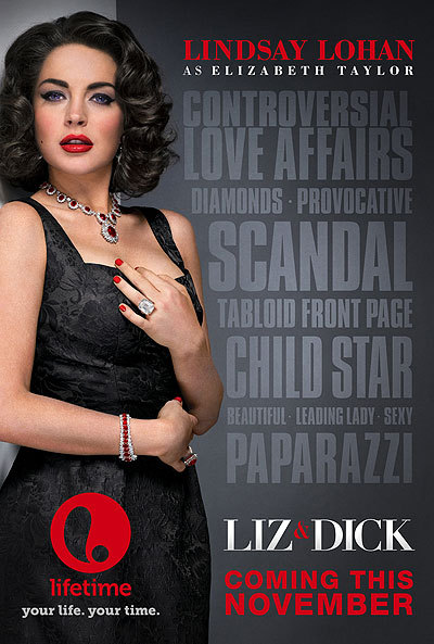 popculturebrain:
“ Poster: ‘Liz & Dick’ | Deadline
”
Lindsay Lohan as Elizabeth Taylor?? HILARIOUS!