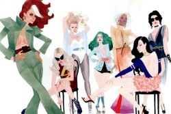 margueritesauvage:  Kevin Wada - XMen fashion