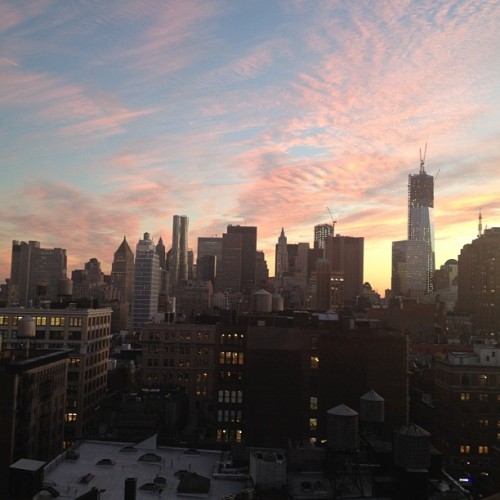 Pretty city, as seen from @20x200 HQ. (Taken with Instagram)