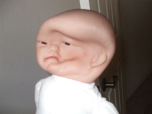 scorchingbones:   I stepped on my sister’s doll one time and my brother and I laughed at it for like a year.   HAHAHAHA CAN’T BREATHE MY SISTER AND I THOUGHT IT WAS A REAL BABY HAHAHHAHA