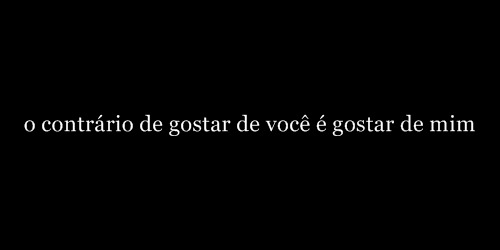 I'm in love with my sadness.