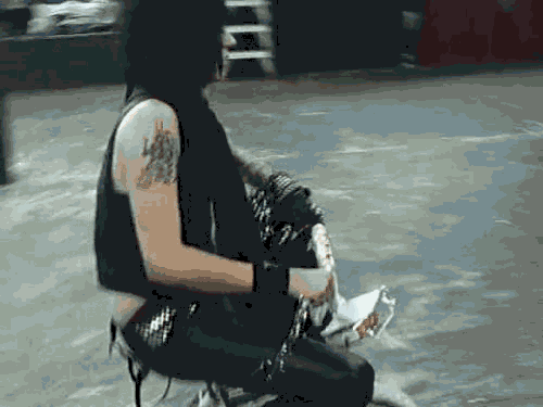 biersackobsession:  Fuck the police (?) 