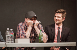 nonipsa-blog:  Chris Evans and Adam Scott