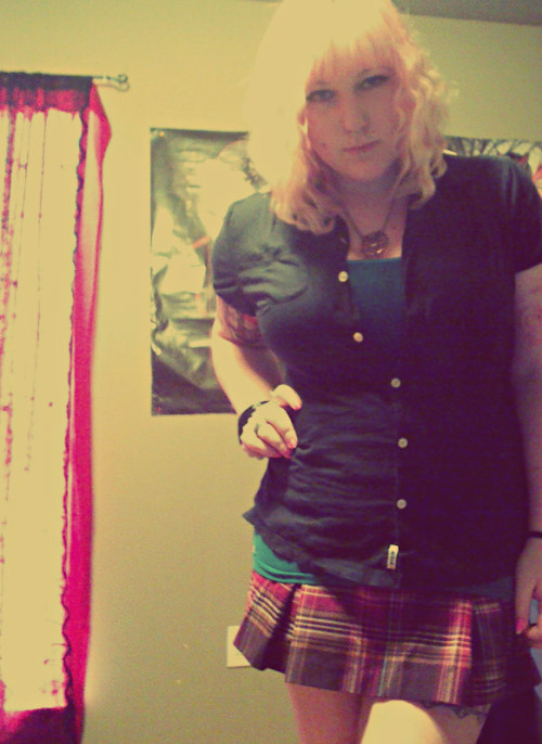 taylordashaescloset:Lazy webcam picture of my outfit today.  