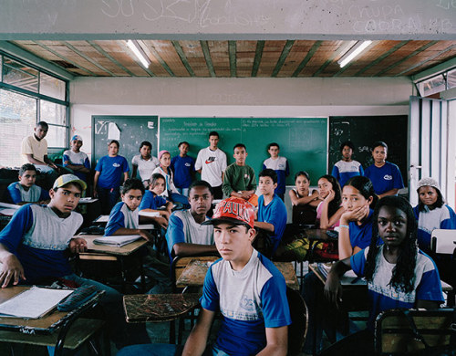 obscure-lights:staceythinx:Classroom Portraits is a photo book by Julian Germain that lets you take 