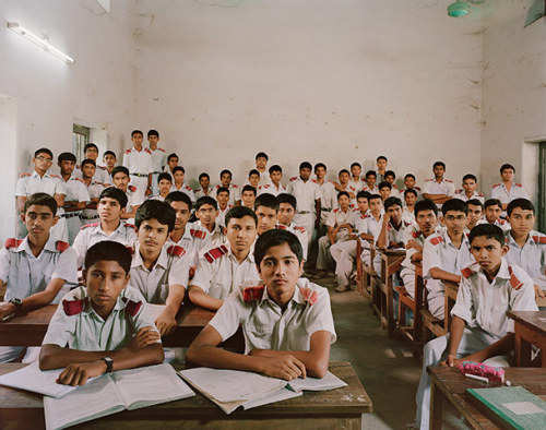 obscure-lights:staceythinx:Classroom Portraits is a photo book by Julian Germain that lets you take 