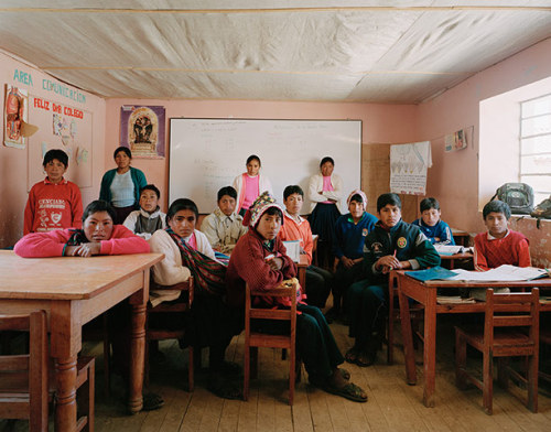 obscure-lights:staceythinx:Classroom Portraits is a photo book by Julian Germain that lets you take 