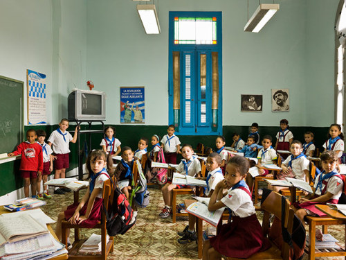 obscure-lights:staceythinx:Classroom Portraits is a photo book by Julian Germain that lets you take 