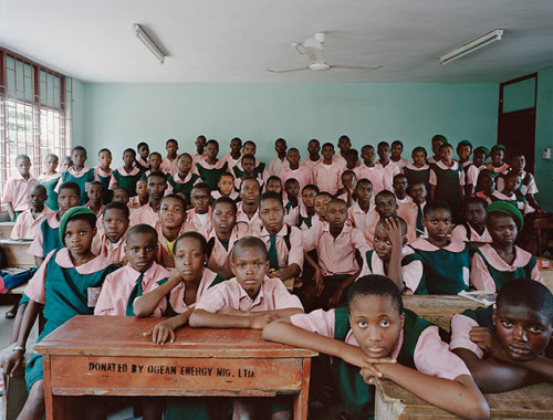 obscure-lights:staceythinx:Classroom Portraits is a photo book by Julian Germain that lets you take 